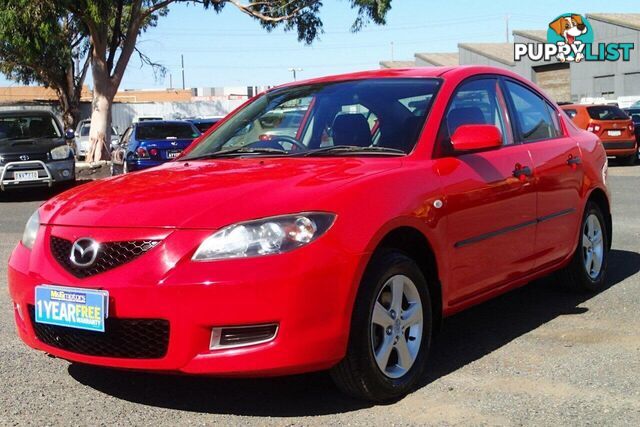 2008 MAZDA 3 NEO SPORT BK MY08 SEDAN, 4 DOORS, 5 SEATS