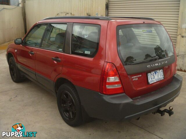 2004 SUBARU FORESTER X MY04 SUV, 4 DOORS, 5 SEATS