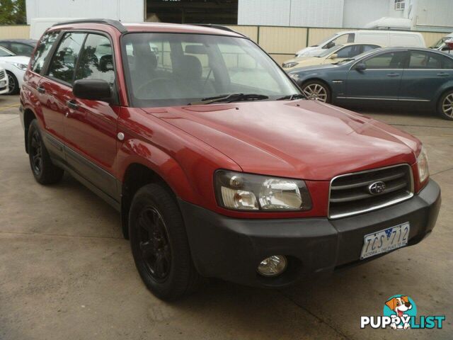 2004 SUBARU FORESTER X MY04 SUV, 4 DOORS, 5 SEATS