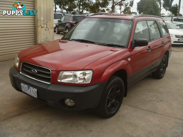 2004 SUBARU FORESTER X MY04 SUV, 4 DOORS, 5 SEATS