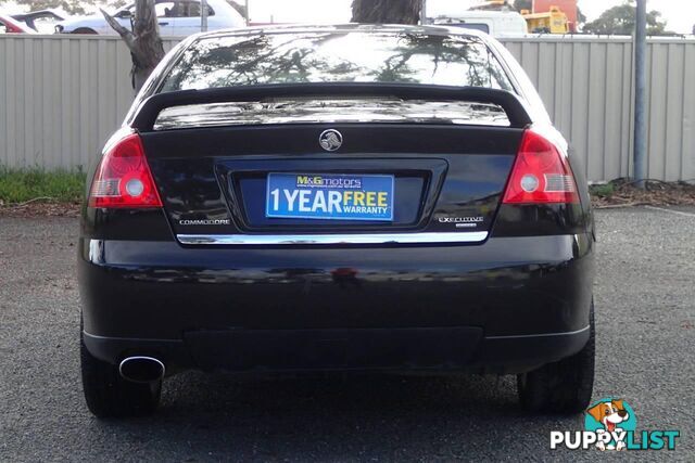 2004 HOLDEN COMMODORE EXECUTIVE VYII SEDAN, 4 DOORS, 5 SEATS