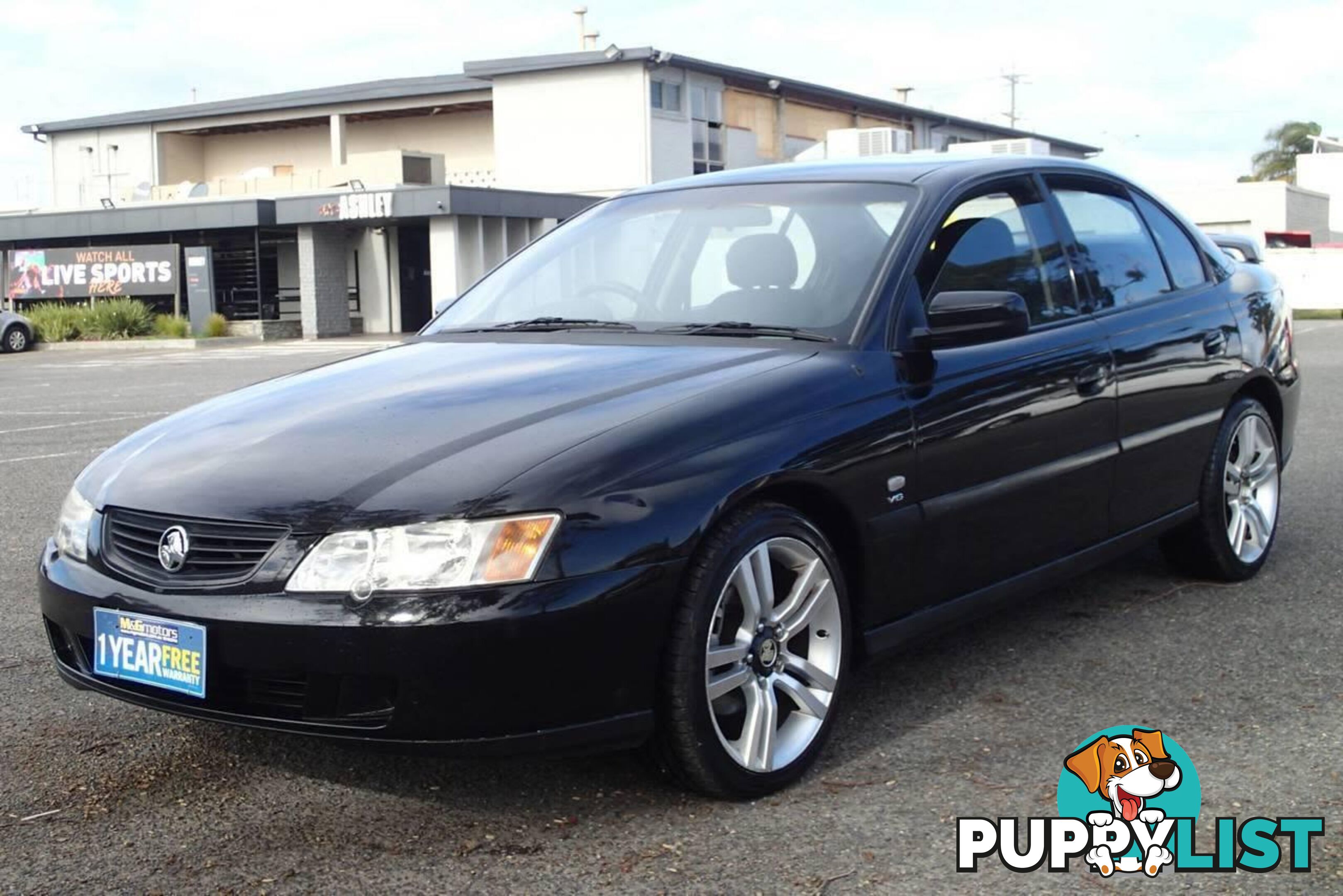 2004 HOLDEN COMMODORE EXECUTIVE VYII SEDAN, 4 DOORS, 5 SEATS
