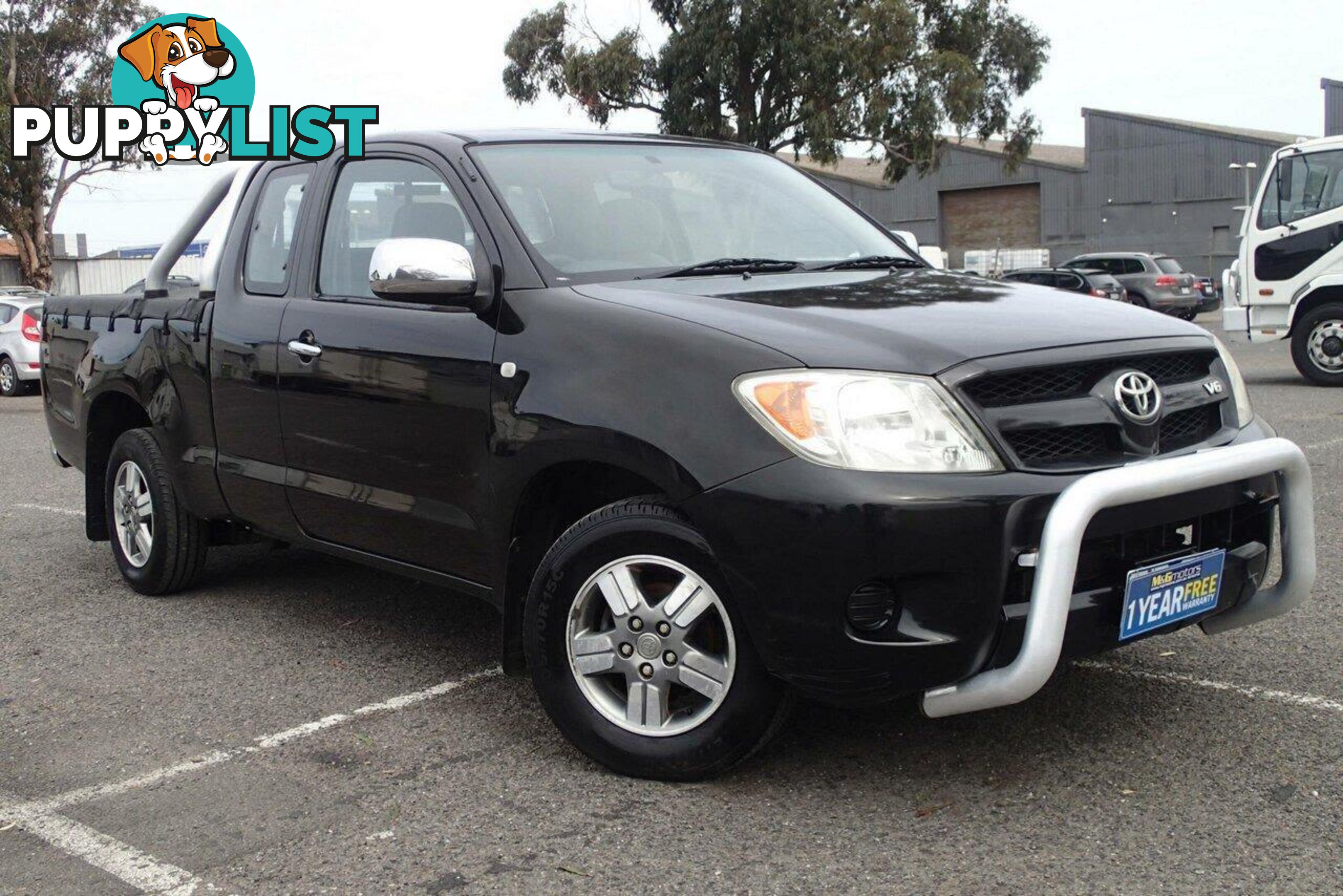 2005 TOYOTA HILUX SR GGN15R UTE TRAY, 4 DOORS, 5 SEATS