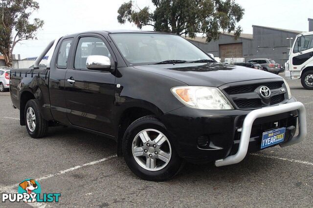 2005 TOYOTA HILUX SR GGN15R UTE TRAY, 4 DOORS, 5 SEATS