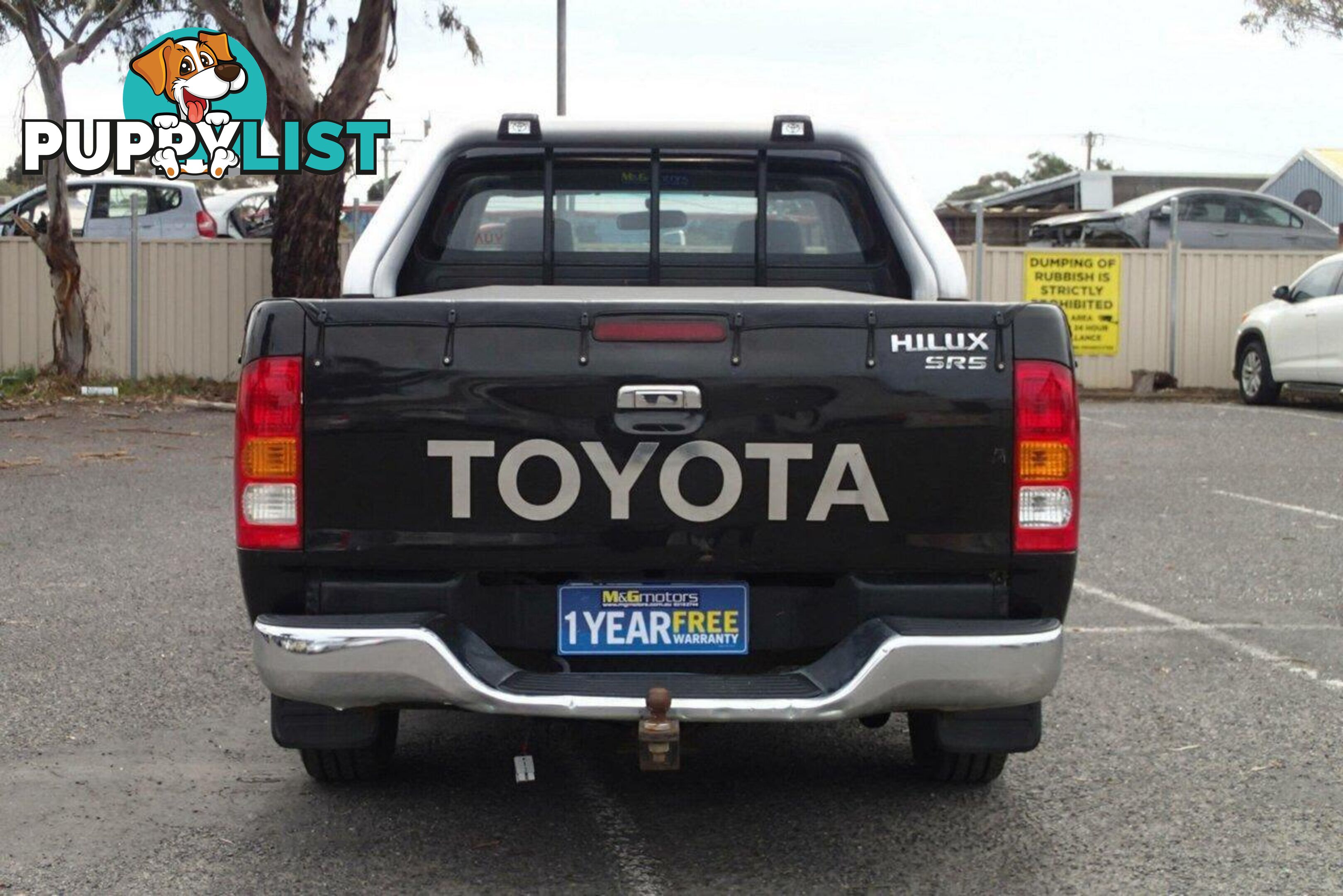 2005 TOYOTA HILUX SR GGN15R UTE TRAY, 4 DOORS, 5 SEATS