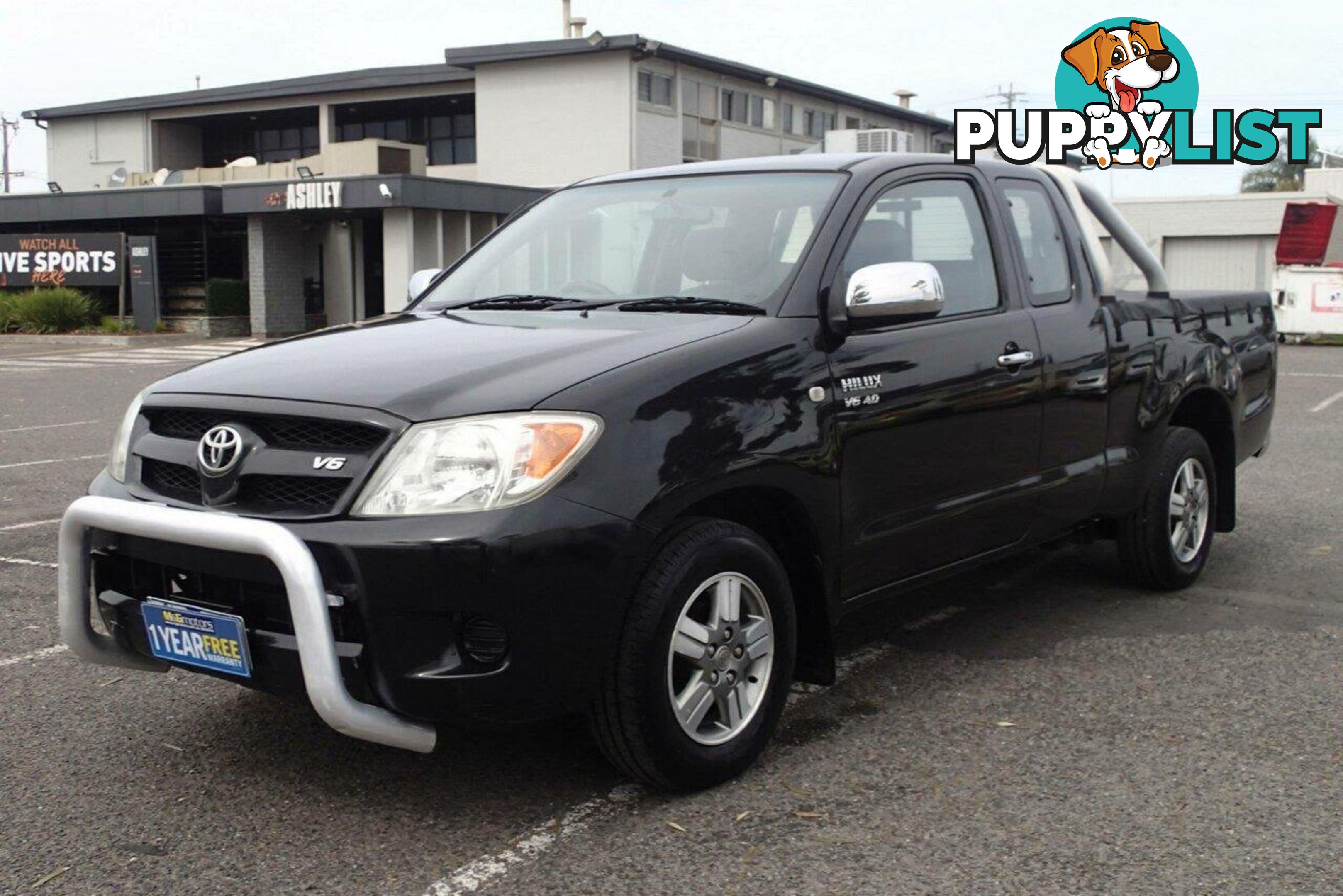 2005 TOYOTA HILUX SR GGN15R UTE TRAY, 4 DOORS, 5 SEATS