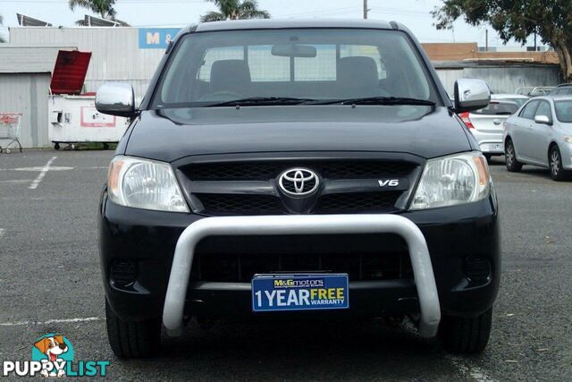 2005 TOYOTA HILUX SR GGN15R UTE TRAY, 4 DOORS, 5 SEATS