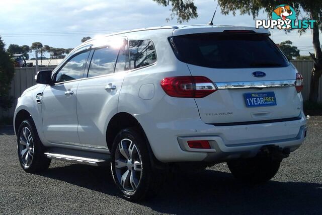 2017 FORD EVEREST TITANIUM UA MY17 SUV, 4 DOORS, 7 SEATS