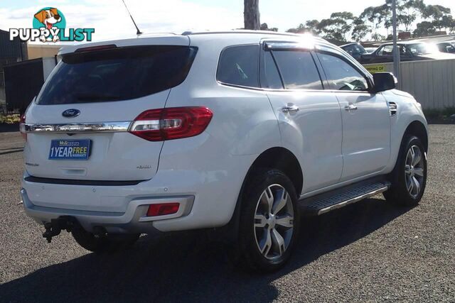 2017 FORD EVEREST TITANIUM UA MY17 SUV, 4 DOORS, 7 SEATS
