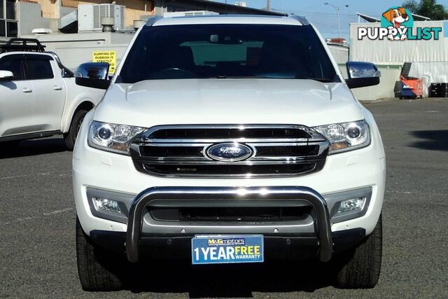 2017 FORD EVEREST TITANIUM UA MY17 SUV, 4 DOORS, 7 SEATS