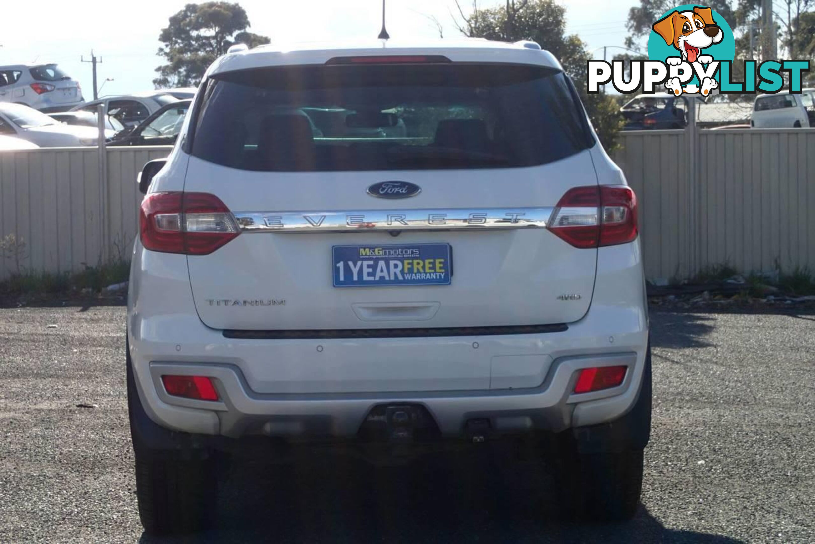 2017 FORD EVEREST TITANIUM UA MY17 SUV, 4 DOORS, 7 SEATS