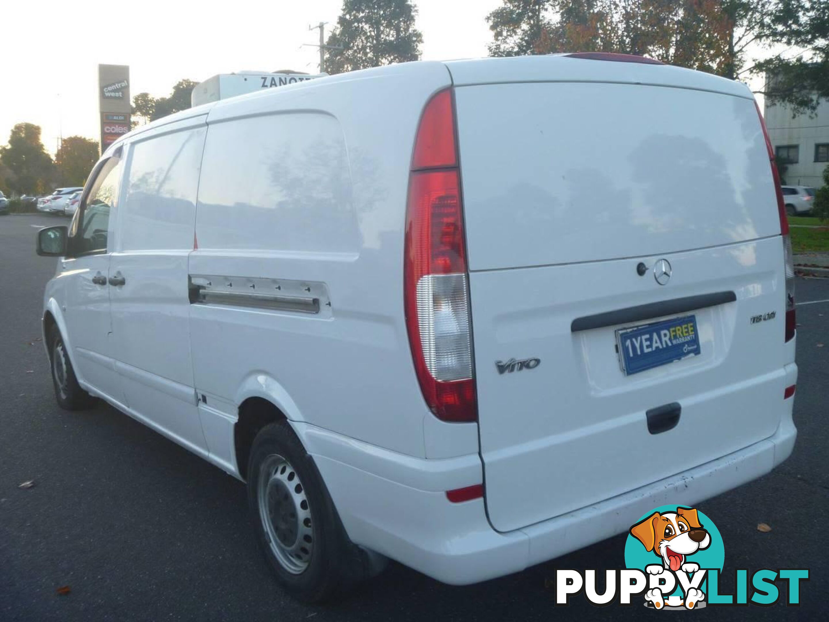 2011 MERCEDES-BENZ VITO 111CDI EXTRA LONG MY10 COMMERCIAL, 4 DOORS, 2 SEATS