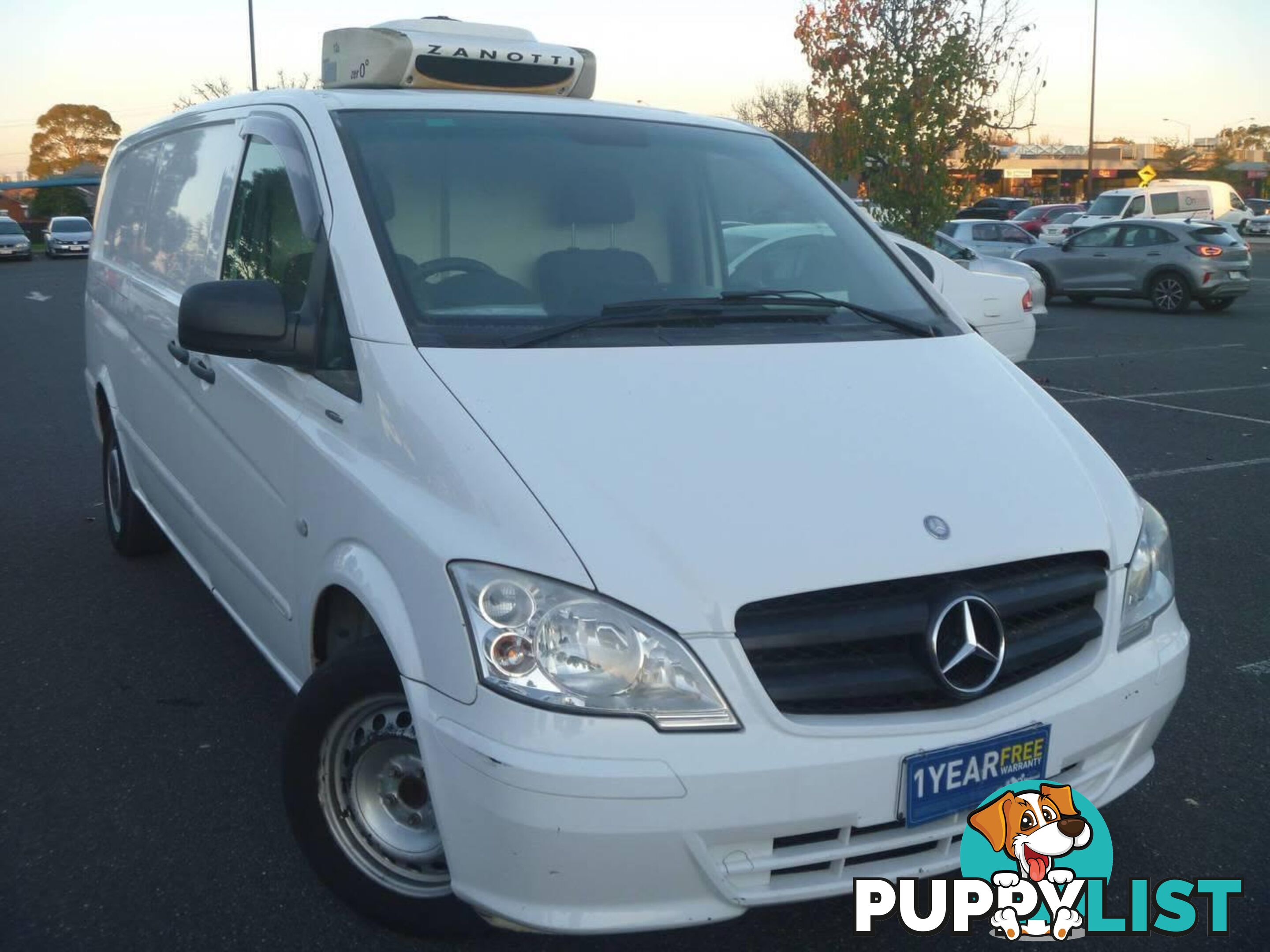 2011 MERCEDES-BENZ VITO 111CDI EXTRA LONG MY10 COMMERCIAL, 4 DOORS, 2 SEATS