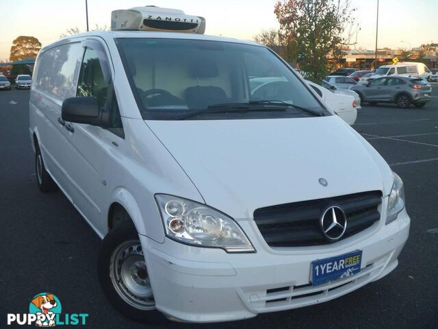 2011 MERCEDES-BENZ VITO 111CDI EXTRA LONG MY10 COMMERCIAL, 4 DOORS, 2 SEATS