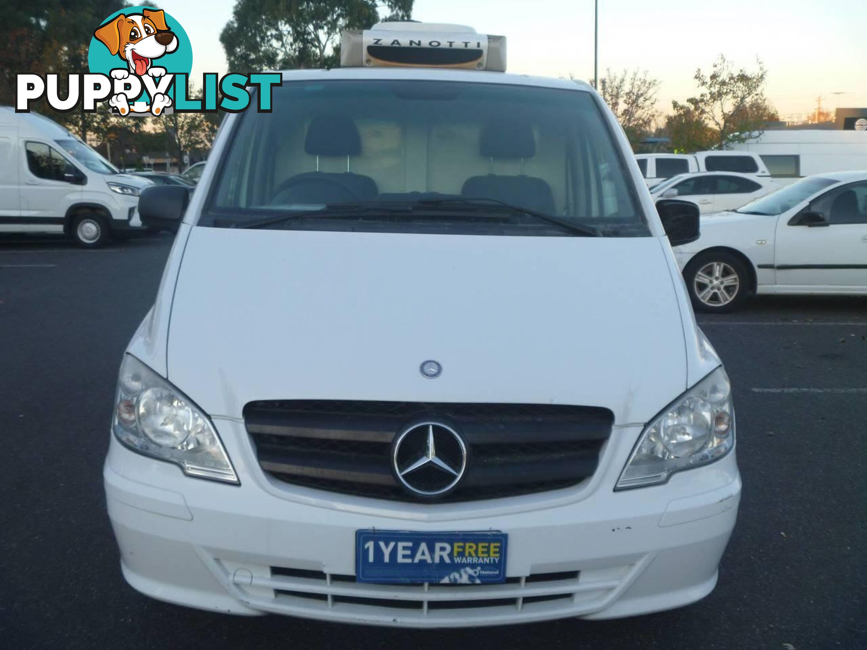 2011 MERCEDES-BENZ VITO 111CDI EXTRA LONG MY10 COMMERCIAL, 4 DOORS, 2 SEATS