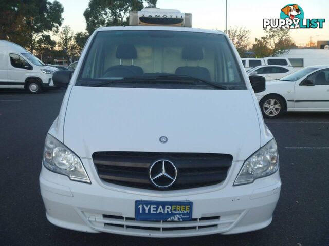 2011 MERCEDES-BENZ VITO 111CDI EXTRA LONG MY10 COMMERCIAL, 4 DOORS, 2 SEATS