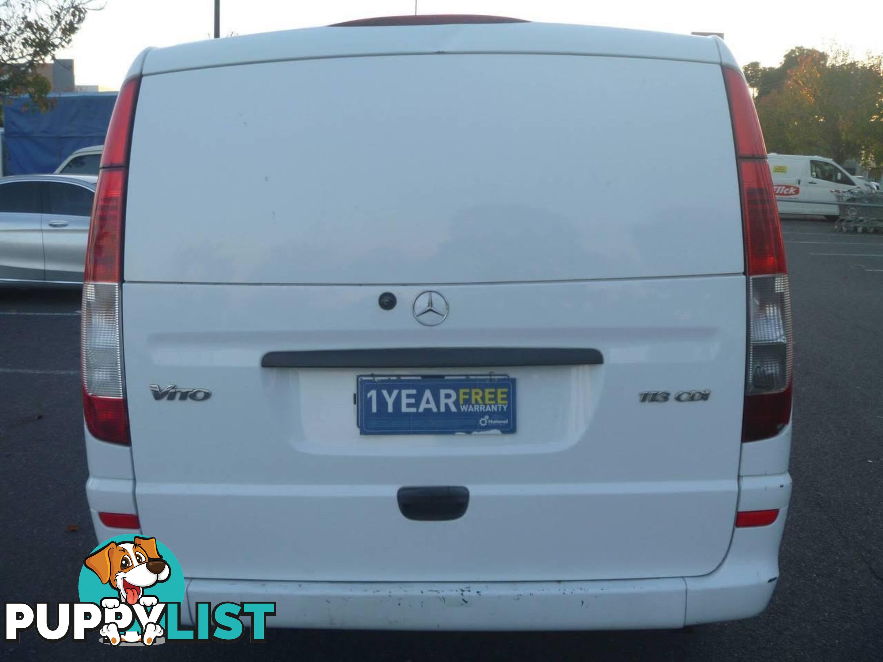 2011 MERCEDES-BENZ VITO 111CDI EXTRA LONG MY10 COMMERCIAL, 4 DOORS, 2 SEATS