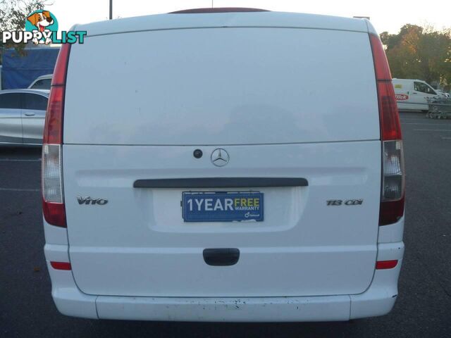 2011 MERCEDES-BENZ VITO 111CDI EXTRA LONG MY10 COMMERCIAL, 4 DOORS, 2 SEATS