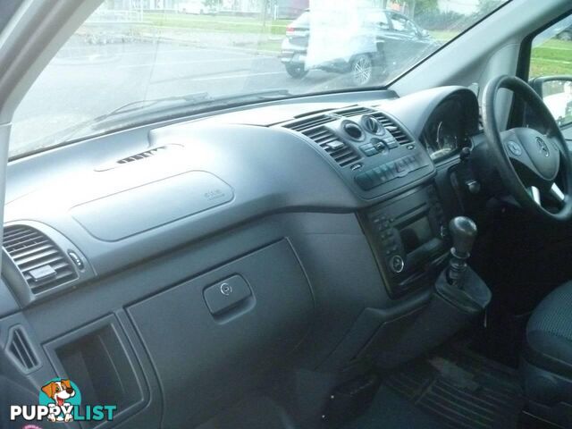 2011 MERCEDES-BENZ VITO 111CDI EXTRA LONG MY10 COMMERCIAL, 4 DOORS, 2 SEATS