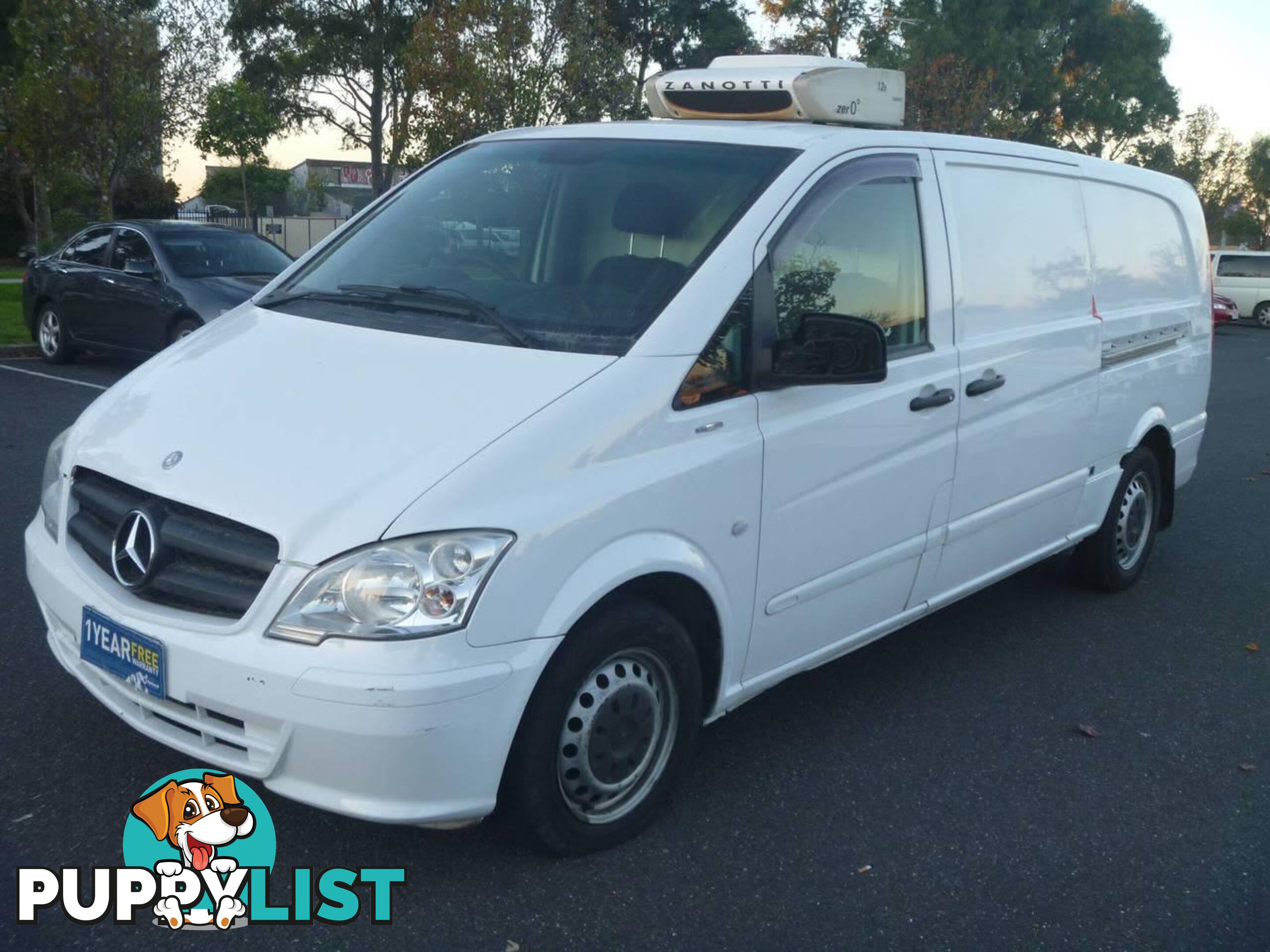 2011 MERCEDES-BENZ VITO 111CDI EXTRA LONG MY10 COMMERCIAL, 4 DOORS, 2 SEATS