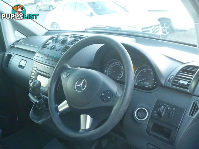 2011 MERCEDES-BENZ VITO 111CDI EXTRA LONG MY10 COMMERCIAL, 4 DOORS, 2 SEATS