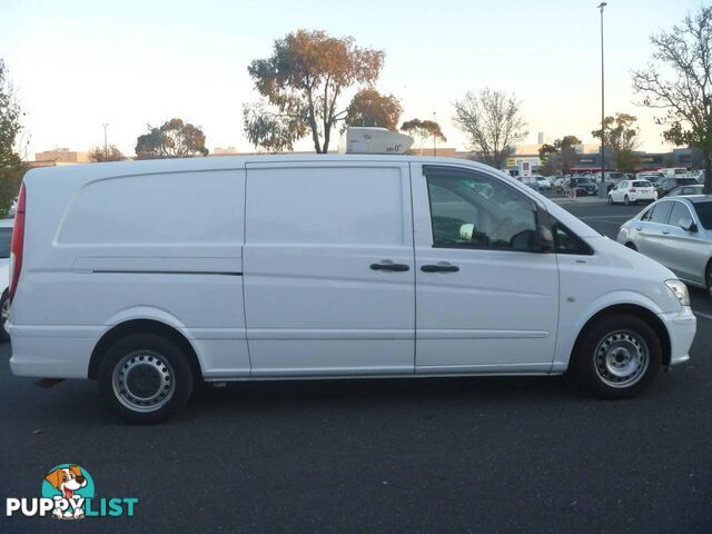 2011 MERCEDES-BENZ VITO 111CDI EXTRA LONG MY10 COMMERCIAL, 4 DOORS, 2 SEATS