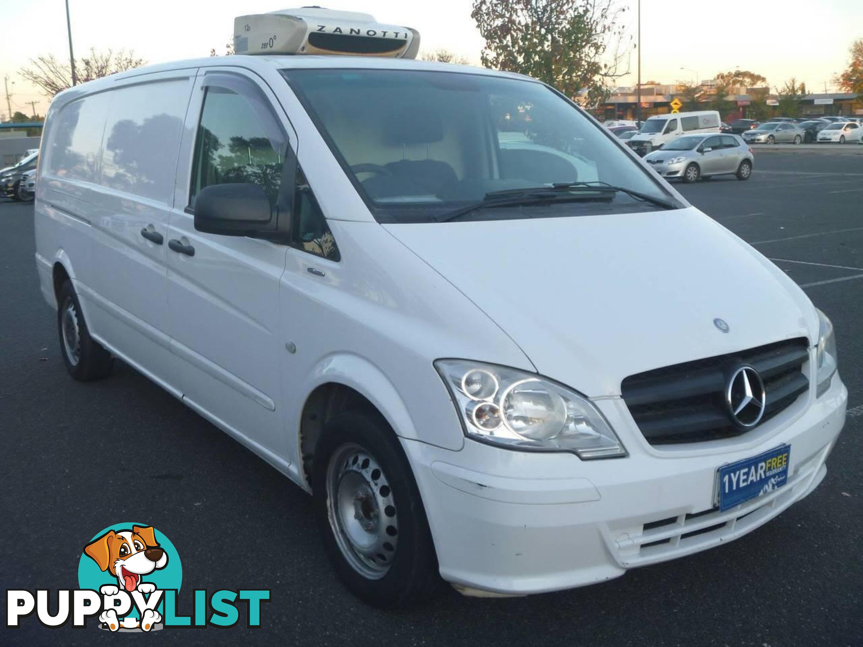 2011 MERCEDES-BENZ VITO 111CDI EXTRA LONG MY10 COMMERCIAL, 4 DOORS, 2 SEATS