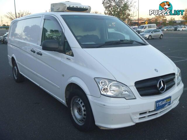 2011 MERCEDES-BENZ VITO 111CDI EXTRA LONG MY10 COMMERCIAL, 4 DOORS, 2 SEATS