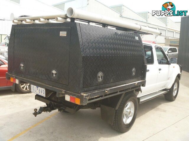 2012 NISSAN NAVARA ST-R (4X4) D22 SERIES 5 UTE TRAY, 4 DOORS, 5 SEATS