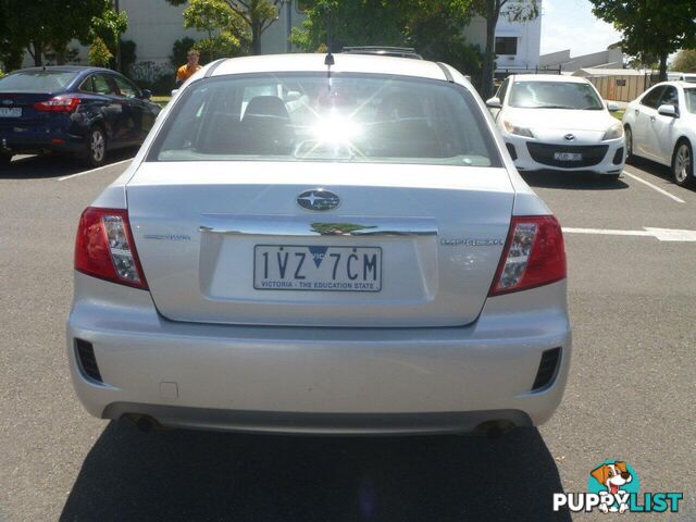 2011 SUBARU IMPREZA RS (AWD) MY11 SEDAN, 4 DOORS, 5 SEATS