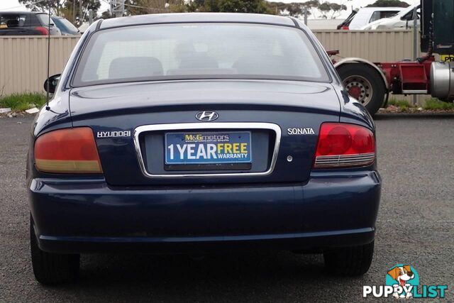 2003 HYUNDAI SONATA GL EF-B SEDAN, 4 DOORS, 5 SEATS