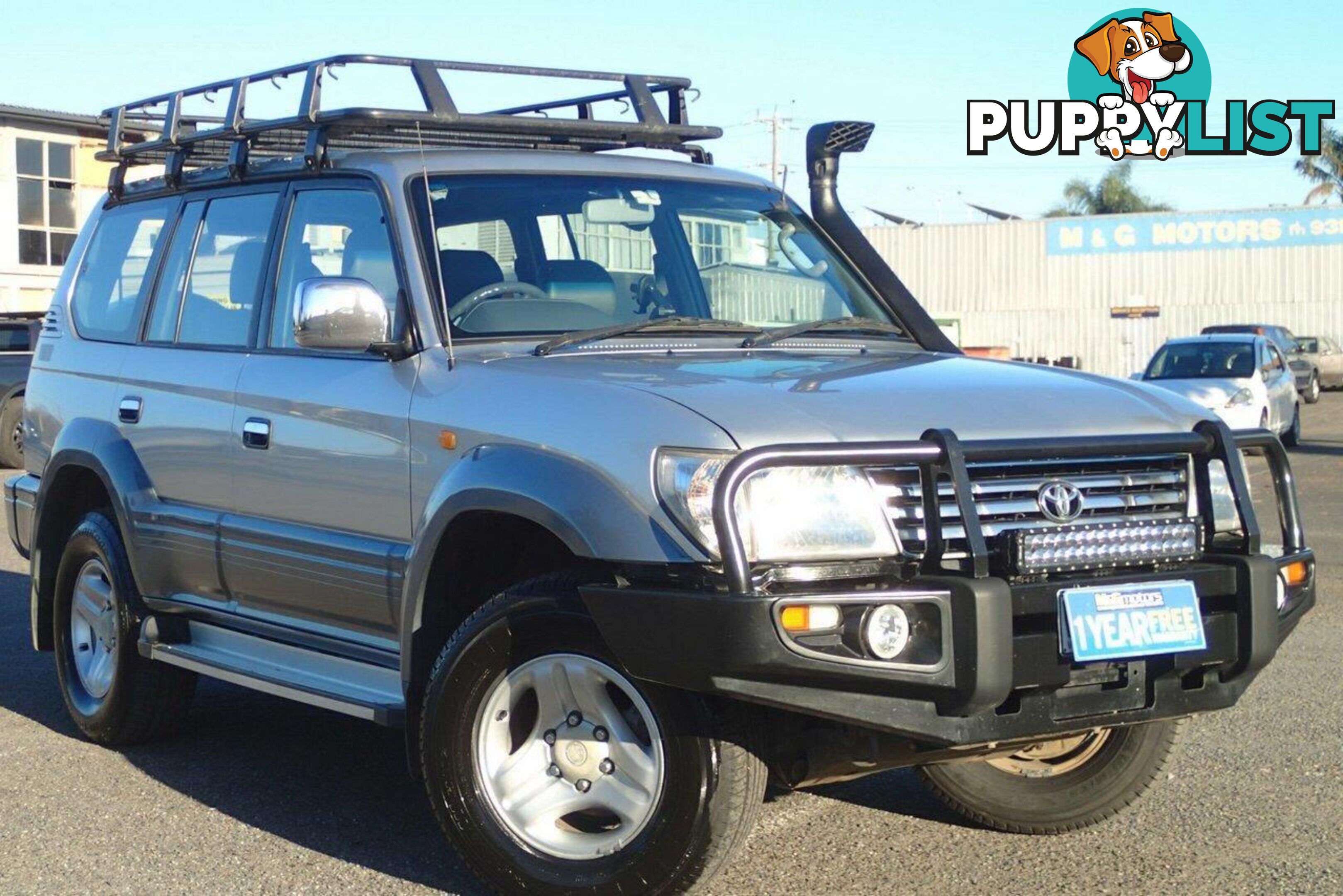 2001 TOYOTA LANDCRUISER PRADO GXL (4X4) KZJ95R SUV, 4 DOORS, 8 SEATS