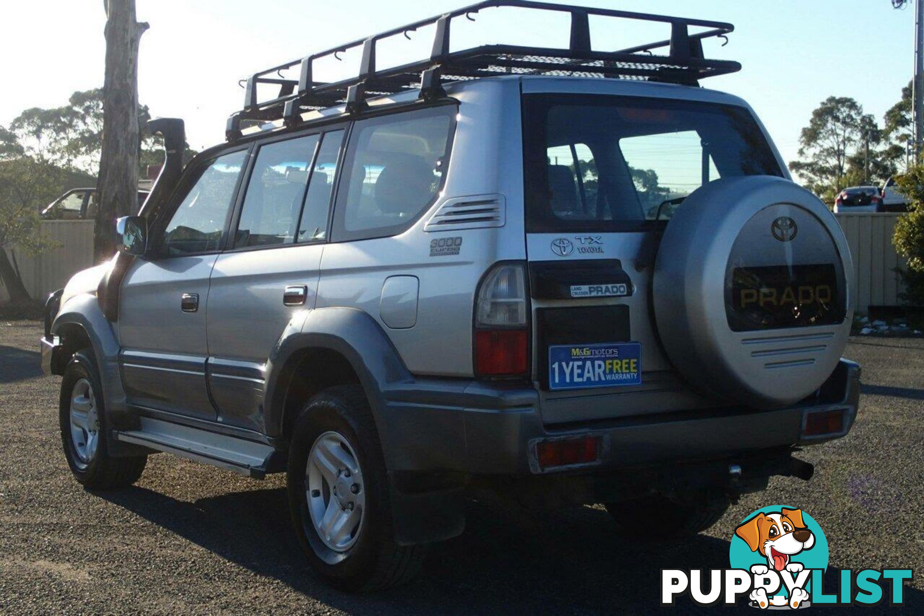 2001 TOYOTA LANDCRUISER PRADO GXL (4X4) KZJ95R SUV, 4 DOORS, 8 SEATS