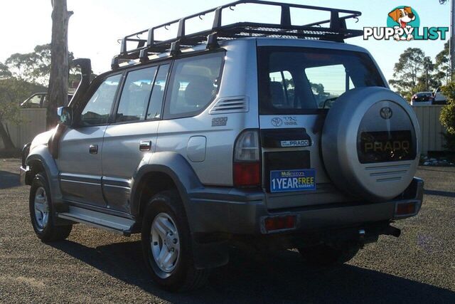 2001 TOYOTA LANDCRUISER PRADO GXL (4X4) KZJ95R SUV, 4 DOORS, 8 SEATS