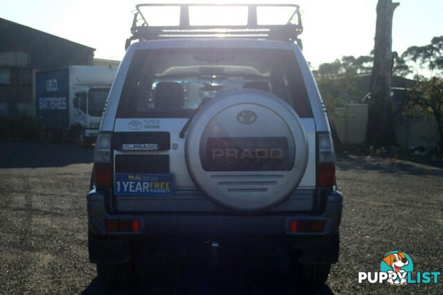 2001 TOYOTA LANDCRUISER PRADO GXL (4X4) KZJ95R SUV, 4 DOORS, 8 SEATS