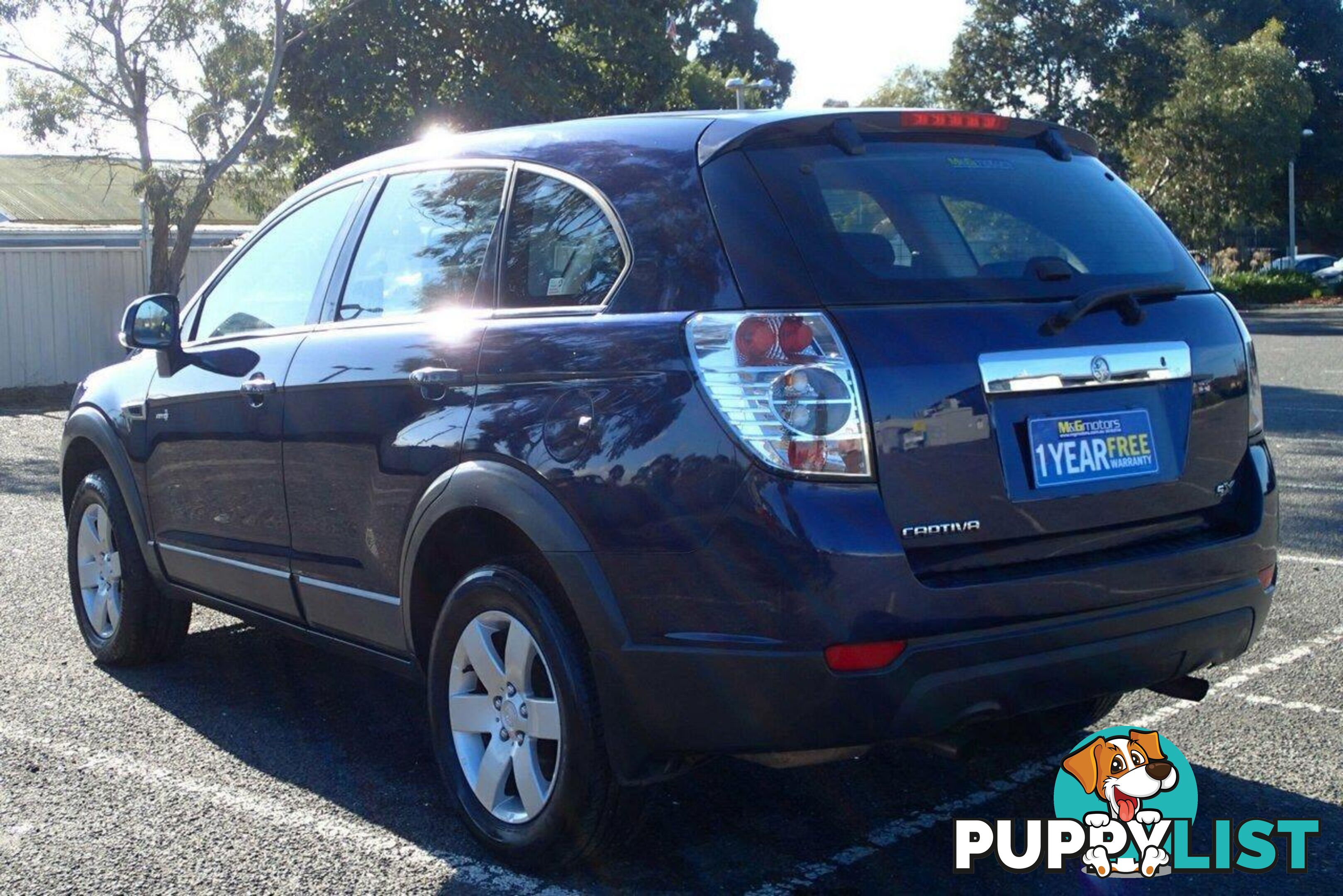 2012 HOLDEN CAPTIVA 7 SX (FWD) CG SERIES II SUV, 4 DOORS, 7 SEATS