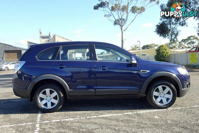 2012 HOLDEN CAPTIVA 7 SX (FWD) CG SERIES II SUV, 4 DOORS, 7 SEATS