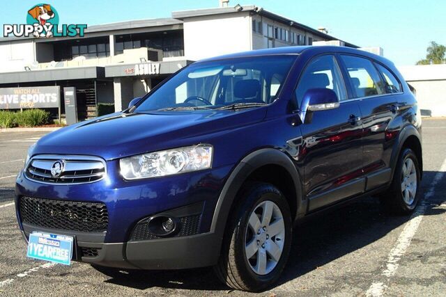 2012 HOLDEN CAPTIVA 7 SX (FWD) CG SERIES II SUV, 4 DOORS, 7 SEATS