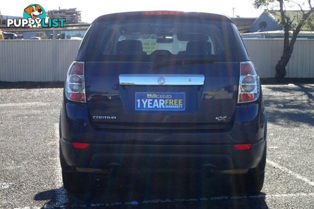 2012 HOLDEN CAPTIVA 7 SX (FWD) CG SERIES II SUV, 4 DOORS, 7 SEATS