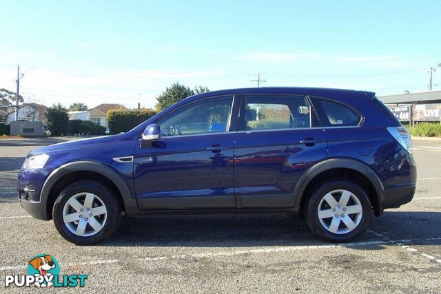 2012 HOLDEN CAPTIVA 7 SX (FWD) CG SERIES II SUV, 4 DOORS, 7 SEATS