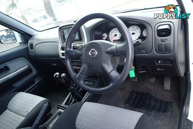 2013 NISSAN NAVARA DX (4X4) D22 SERIES 5 UTE TRAY, 2 DOORS, 3 SEATS