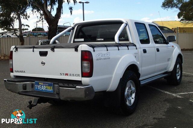 2013 NISSAN NAVARA DX (4X4) D22 SERIES 5 UTE TRAY, 2 DOORS, 3 SEATS