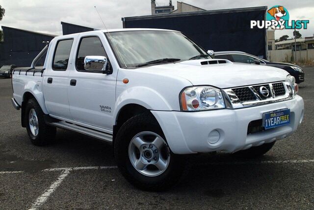 2013 NISSAN NAVARA DX (4X4) D22 SERIES 5 UTE TRAY, 2 DOORS, 3 SEATS