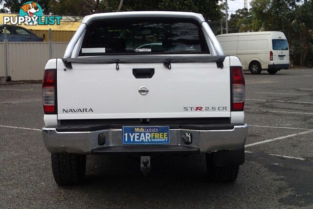 2013 NISSAN NAVARA DX (4X4) D22 SERIES 5 UTE TRAY, 2 DOORS, 3 SEATS