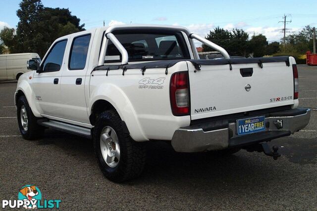 2013 NISSAN NAVARA DX (4X4) D22 SERIES 5 UTE TRAY, 2 DOORS, 3 SEATS