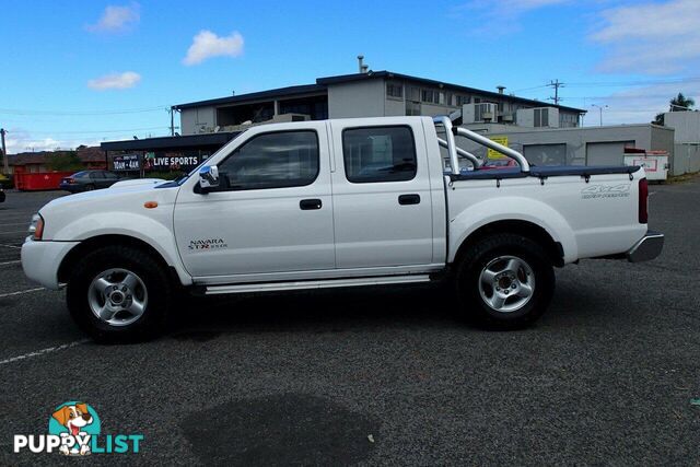 2013 NISSAN NAVARA DX (4X4) D22 SERIES 5 UTE TRAY, 2 DOORS, 3 SEATS