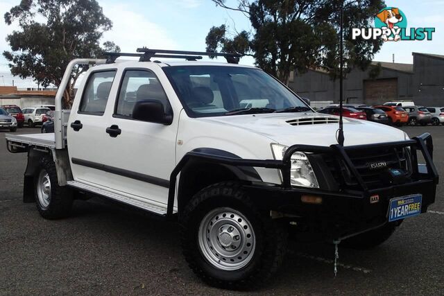 2011 ISUZU D-MAX SX (4X4) TF MY10 UTE TRAY, 4 DOORS, 5 SEATS