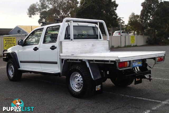 2011 ISUZU D-MAX SX (4X4) TF MY10 UTE TRAY, 4 DOORS, 5 SEATS