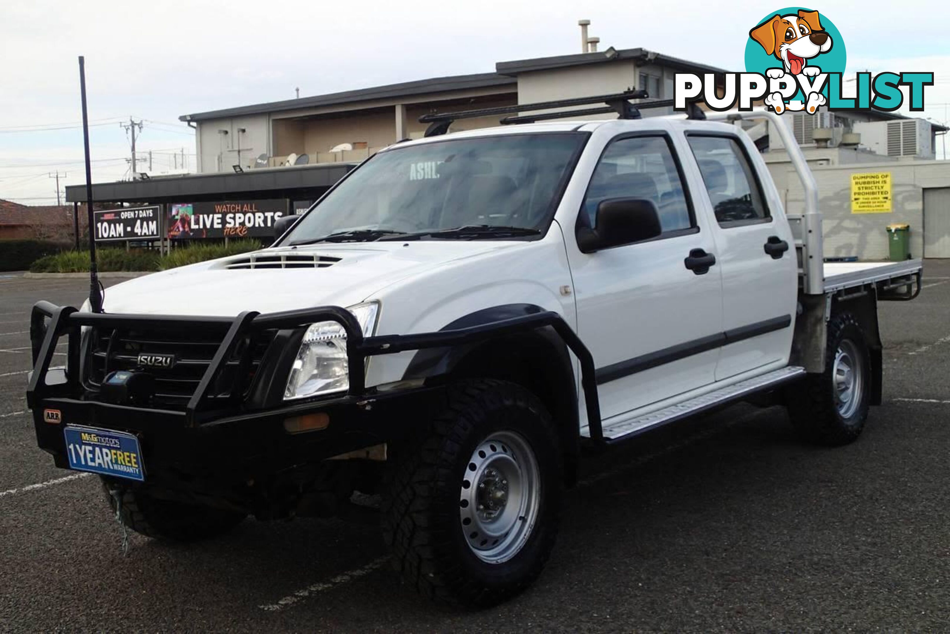 2011 ISUZU D-MAX SX (4X4) TF MY10 UTE TRAY, 4 DOORS, 5 SEATS