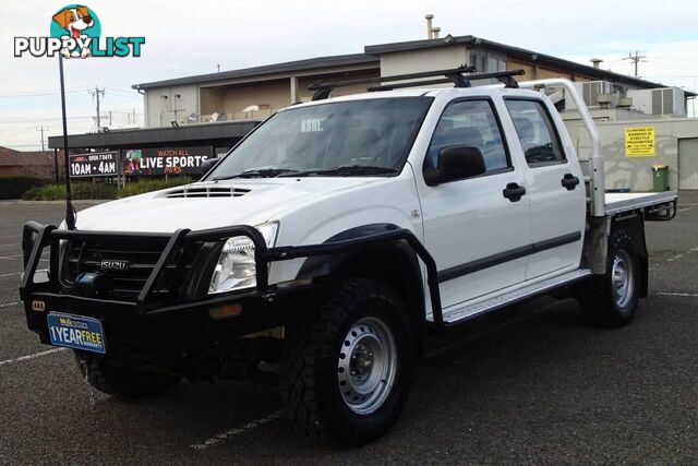 2011 ISUZU D-MAX SX (4X4) TF MY10 UTE TRAY, 4 DOORS, 5 SEATS